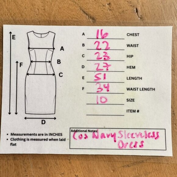 COS Asymmetric Layered Dress - Picture 5 of 9